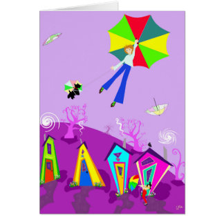 Tarjeta original del arte de Digitaces, "en el