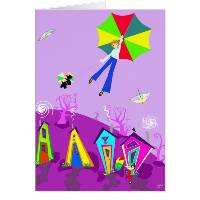 Tarjeta original del arte de Digitaces, "en el (Frente)