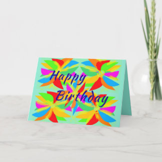 Tarjeta Original Digital Art on Birthday Card