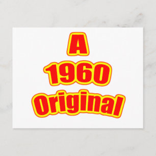 Tarjeta Original Red 1960