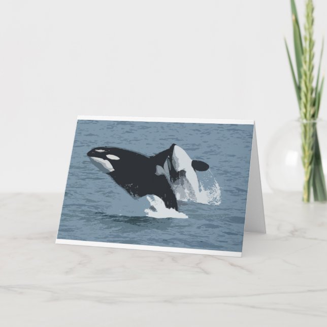 Tarjeta Orka Whale (Anverso)