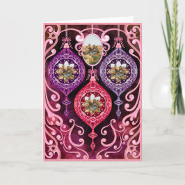 Tarjeta Ornamental Christmas - Photo Christmas card