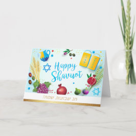 Tarjeta Ornamento decorativo feliz de siete especies de