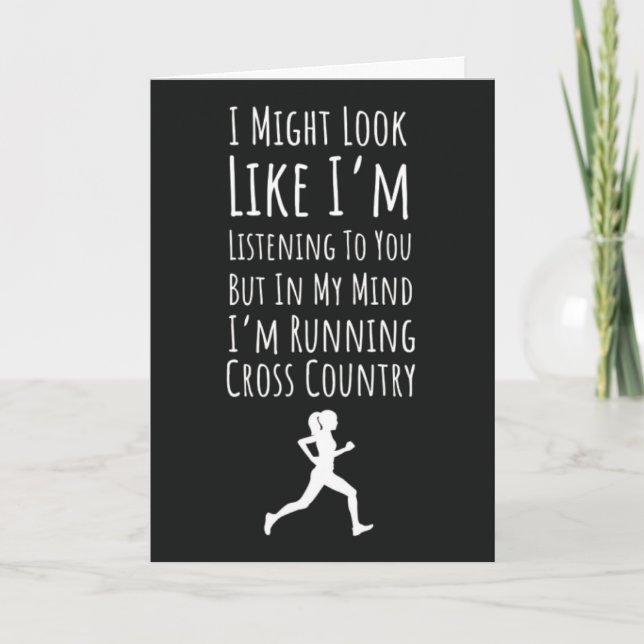 Tarjeta Ornamentos transnacionales Deportes Atleta XC (Anverso)