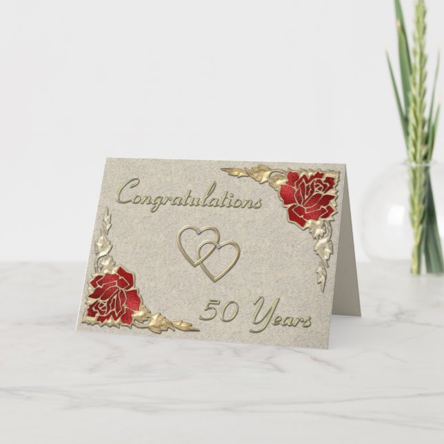 Tarjeta oro anniversary1 (Anverso)