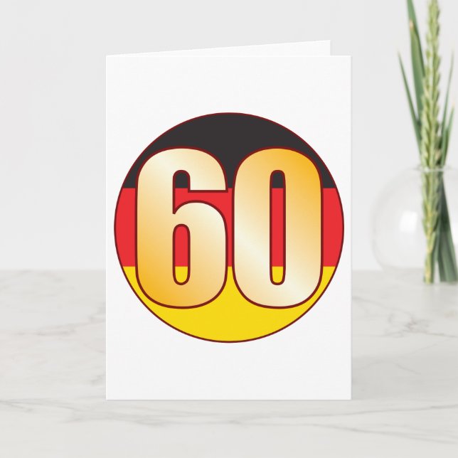 Tarjeta Oro de ALEMANIA 60 (Anverso)