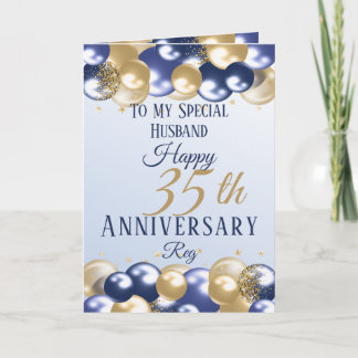 Tarjeta Oro de la Marina del Marido, 35° Aniversario del B