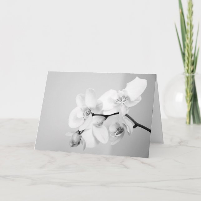 Tarjeta Orquídea (Anverso)