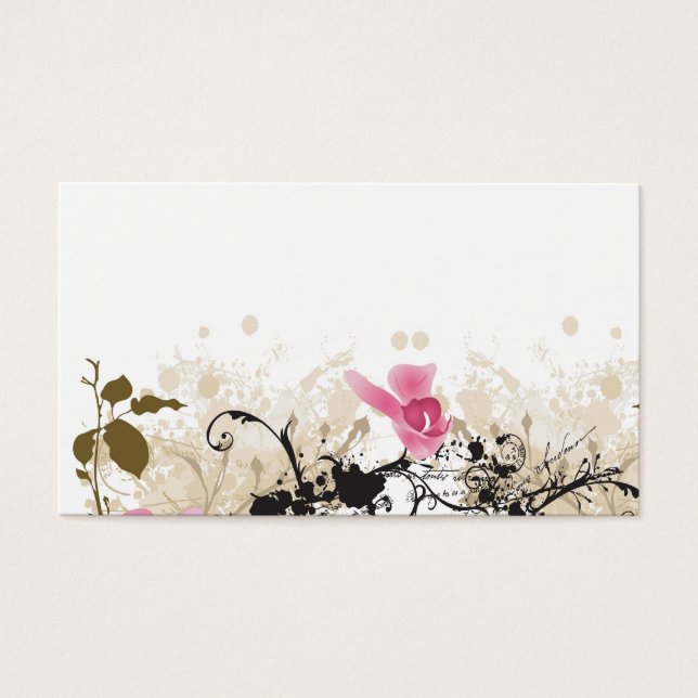 Tarjeta Orquídea (Frente)