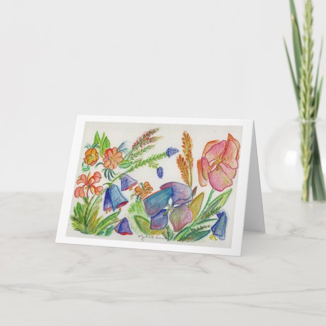 Tarjeta Orquídea13 (Anverso)