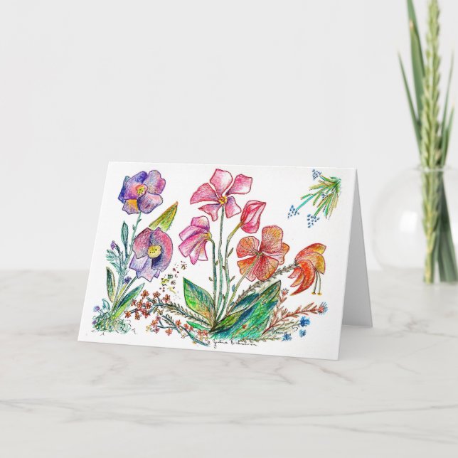 Tarjeta Orquídea 15a (Anverso)