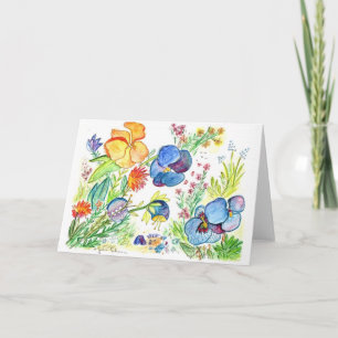 Tarjeta Orquídea 16