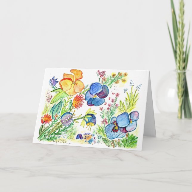 Tarjeta Orquídea 16 (Anverso)