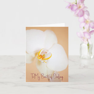 Tarjeta Orquídea 8930