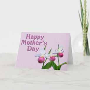 Tarjeta Orquídea del Día de la Madre