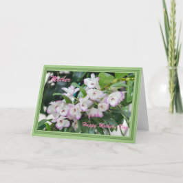 Tarjeta Orquídeas del Día de la Madre