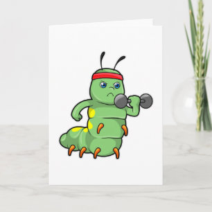 Tarjeta Oruga en entrenamiento de fuerza con mancuerna