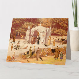 Tarjeta Os Avestruzes de Ponte de Lima / The Ostriches