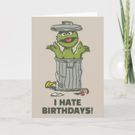 Tarjeta Oscar the Grouch Vintage