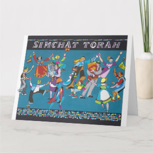 Tarjeta Oscilación de Simhat Torah