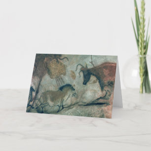 Tarjeta Oscile la pintura que muestra un caballo y una