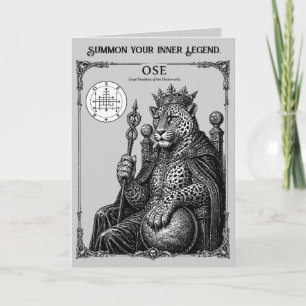 Tarjeta Ose Garras del Ars Goetia