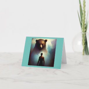 Tarjeta Oso animal espiritual 1