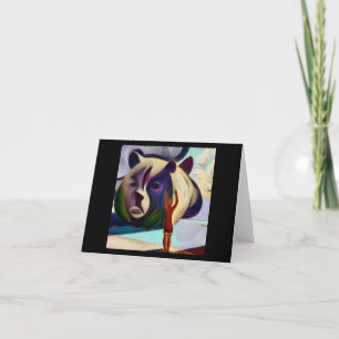 Tarjeta Oso animal espiritual 3