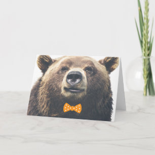 Tarjeta Oso con el arco