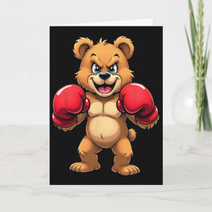 Tarjeta Oso de Hip Hop Boxeo Kickboxing