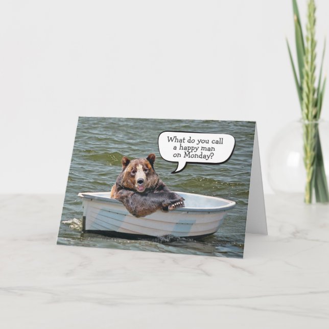 Tarjeta oso de retiro en bote de fila (Anverso)