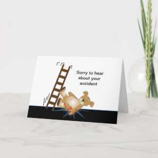 Tarjeta Oso de vejiga cayendo
