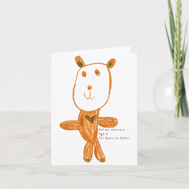 Tarjeta Oso del estímulo (Anverso)