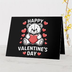 Tarjeta Oso feliz día de San Valentín vday