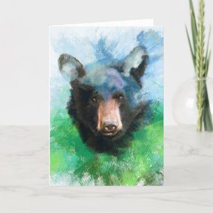 Tarjeta Oso negro
