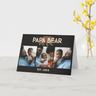 Tarjeta Oso Padre Año de Fundación 3 Foto
