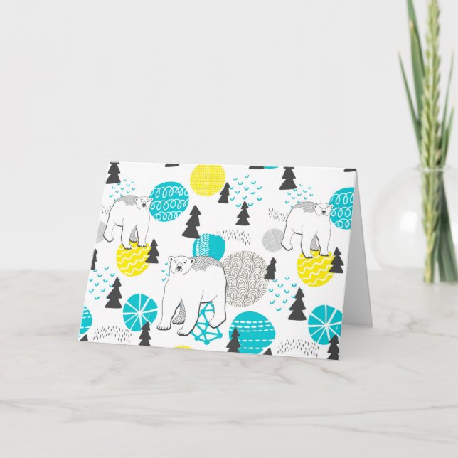 Tarjeta Oso polar (Anverso)