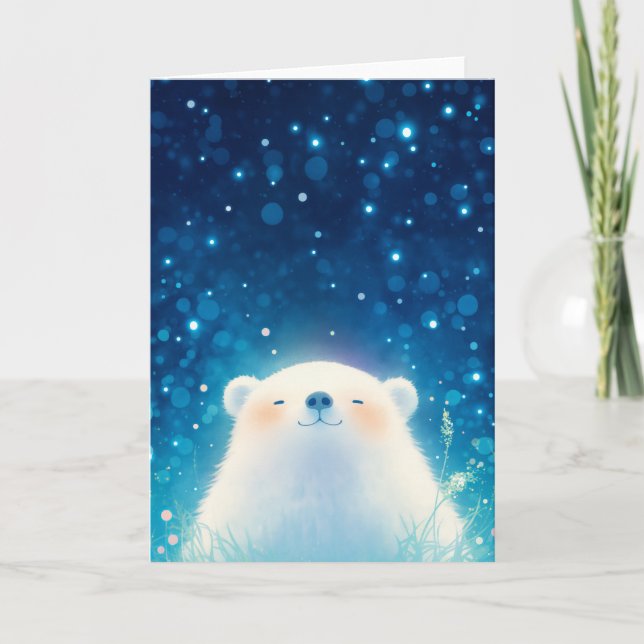 Tarjeta Oso Polar de Contenido (Anverso)