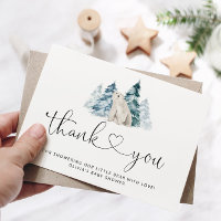 Oso polar minimalista gracias