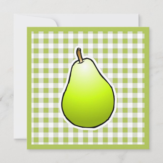 Tarjeta Oso verde para el Día de la Madre (Anverso)