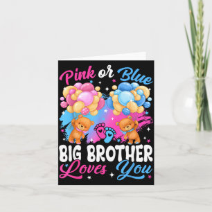 Tarjeta Osos Nk O Azul El Hermano Mayor Te Ama Revelación