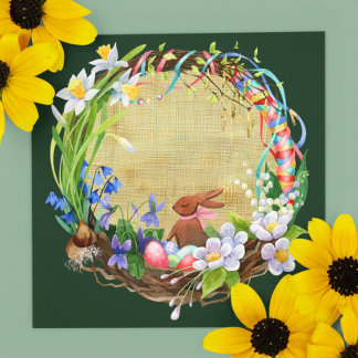 Tarjeta Ostara Equinoccio de Primavera