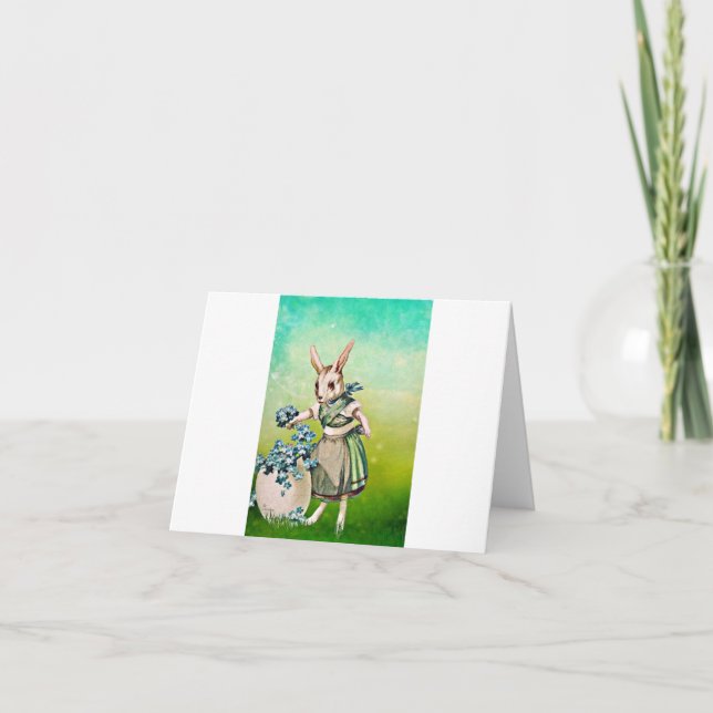 Tarjeta Ostereiersuche (Anverso)