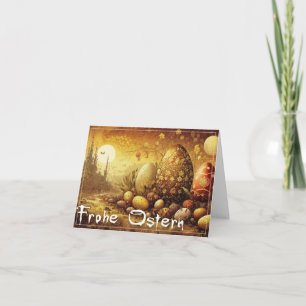 Tarjeta Osterhoffnung en einer apokalyptischen Welt
