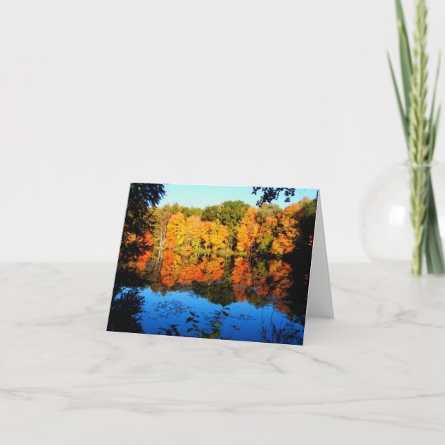 Tarjeta Otoño (Anverso)