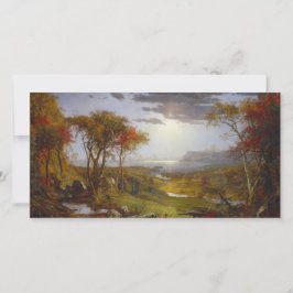 Tarjeta Otoño en el río Hudson (Estado de Nueva York)