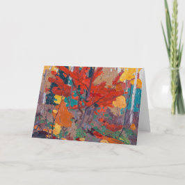 Tarjeta Otoño | Tom Thomson |