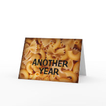 ¡Otro año ha pasado la pasta por usted!