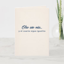 Otro Año y El Cuarto Igualito Cumpleaños