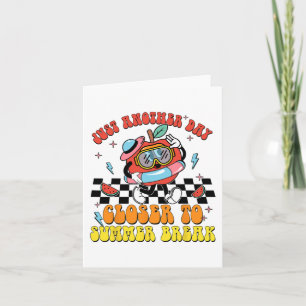 Tarjeta Otro Día Más Cerca De Las Vacaciones De Verano El 